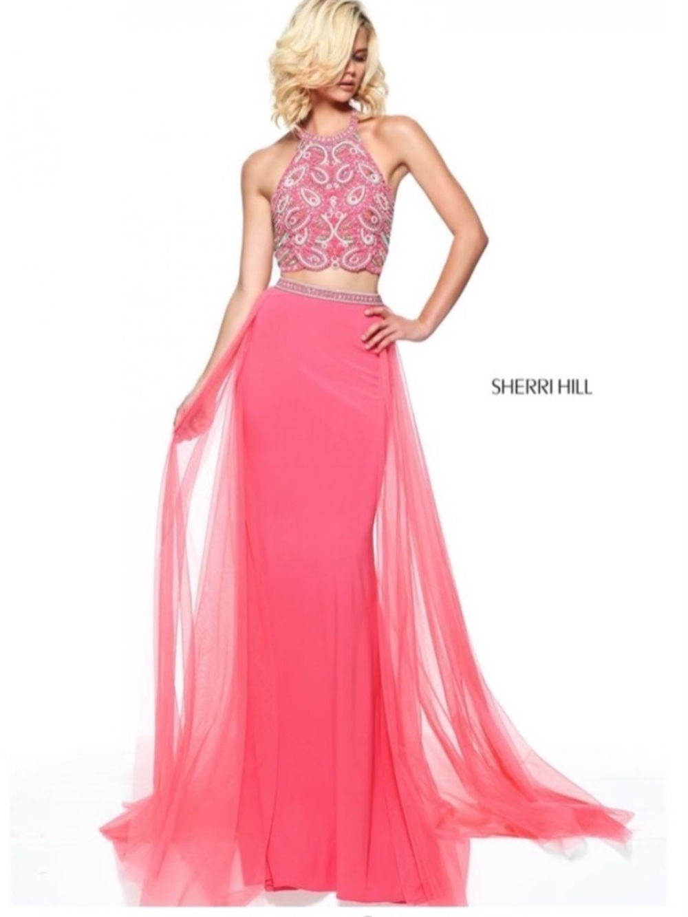 Sherri Hill 2 Piece Gown